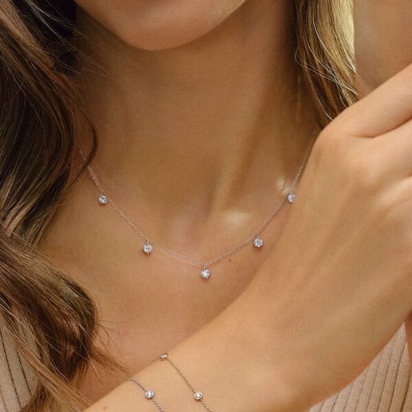 astra diamond necklaces