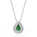 aurelle gemstone diamond necklaces
