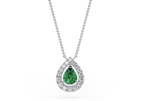 aurelle gemstone diamond necklaces