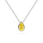 idyll yellow diamond pendants