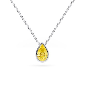 idyll yellow diamond pendants
