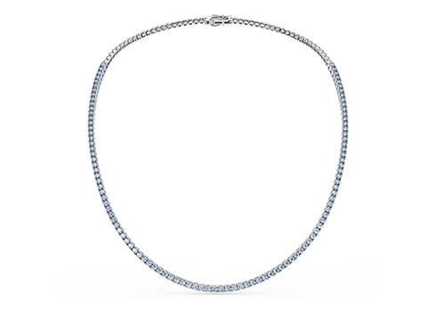 mayfair tennis diamond necklaces