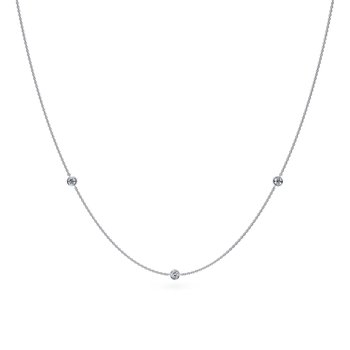 tea diamond necklaces