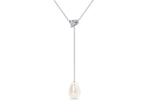 thalia oval diamond necklaces