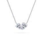 toi et moi pear diamond necklaces
